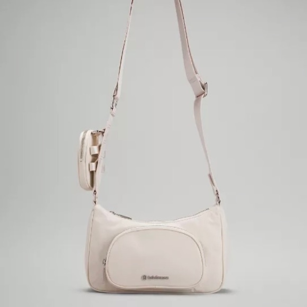 NWT LULULEMON Crossbody with Nano Pouch White Opal
